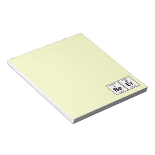 BeEr Periodic Table Notepad