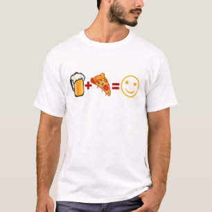 beer_pizza_smile_smile_humor_alcohol_part_bouff T-Shirt
