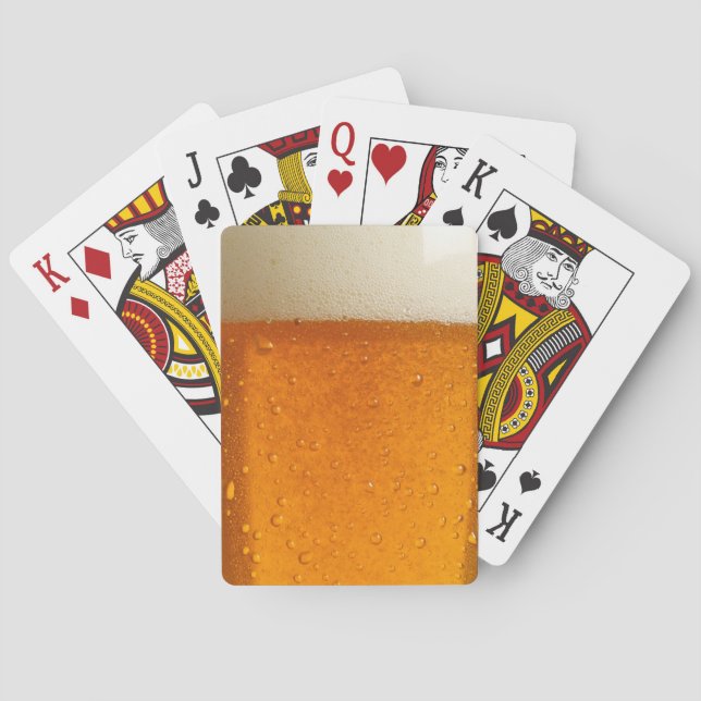 Beer playing cards (Back)
