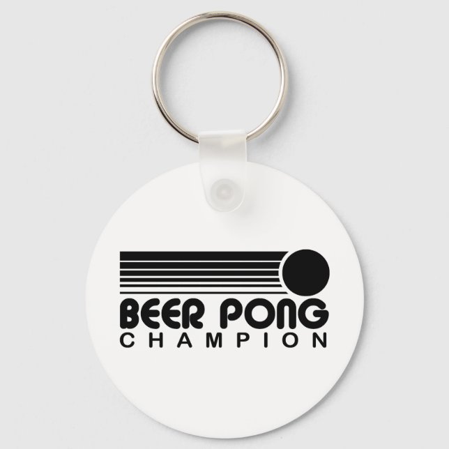 Beer Pong Key Ring (Front)