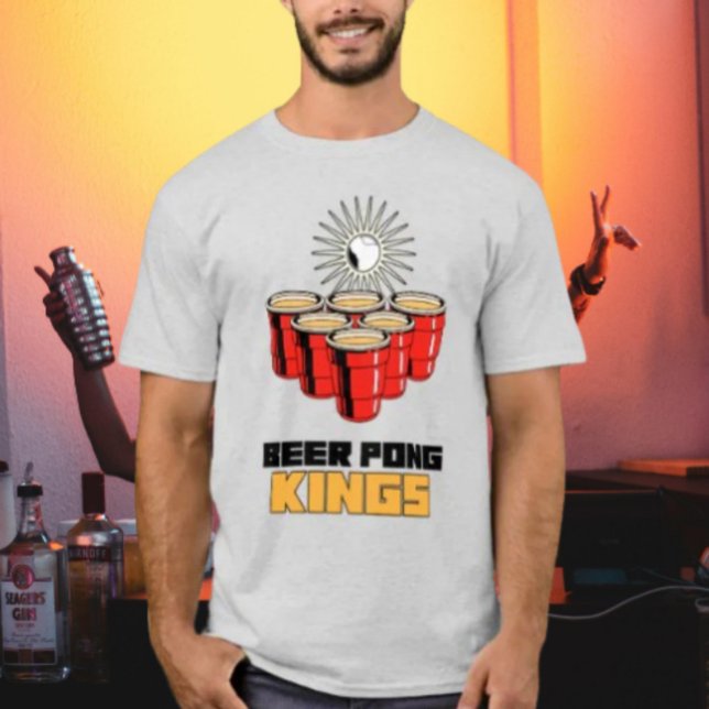Beer Pong Kings T-Shirt (Creator Uploaded)