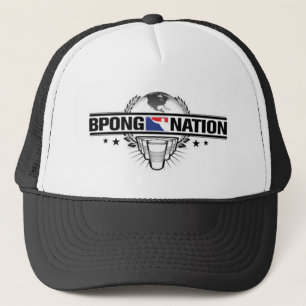beer pong nation trucker hat