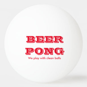 Beer Pong Play With Clean Balls 2