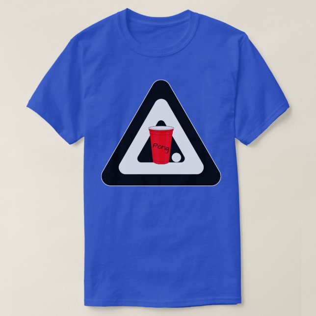 Beer Pong T-Shirt (Design Front)