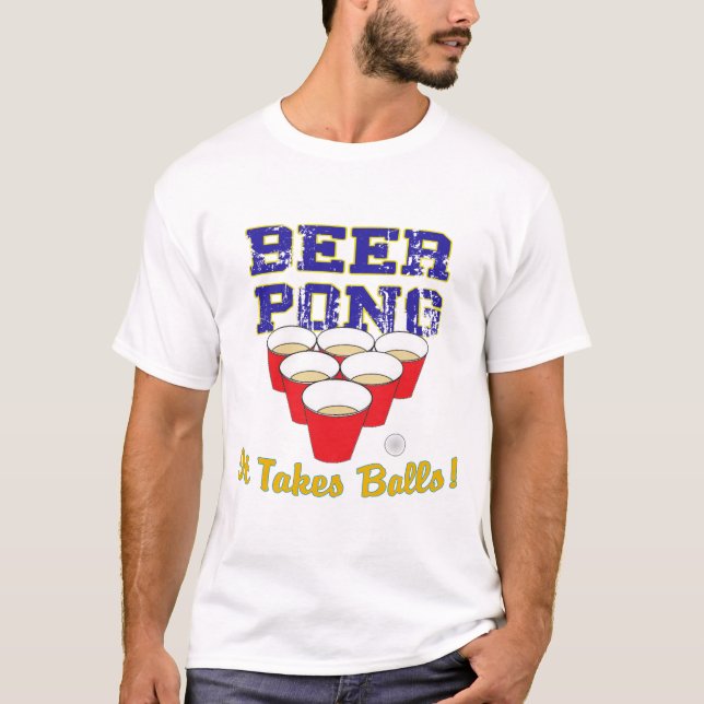 Beer Pong T-Shirt (Front)