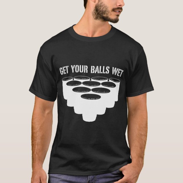 beer pong T-Shirt (Front)