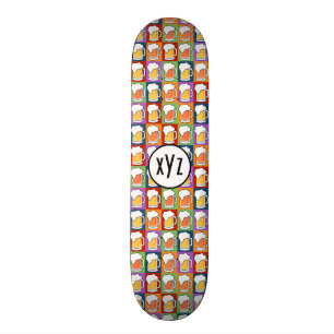 BEER Pop Art custom skateboards