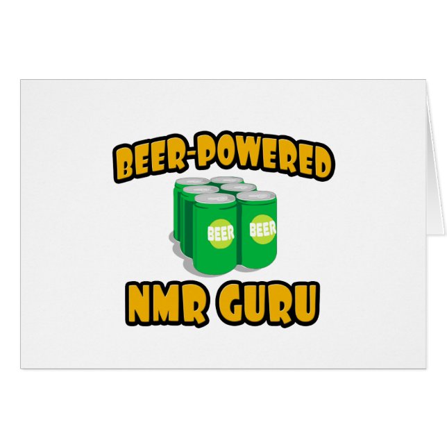 Beer-Powered NMR Guru (Front Horizontal)