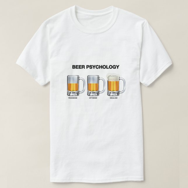 Beer Psychology T-Shirt (Design Front)