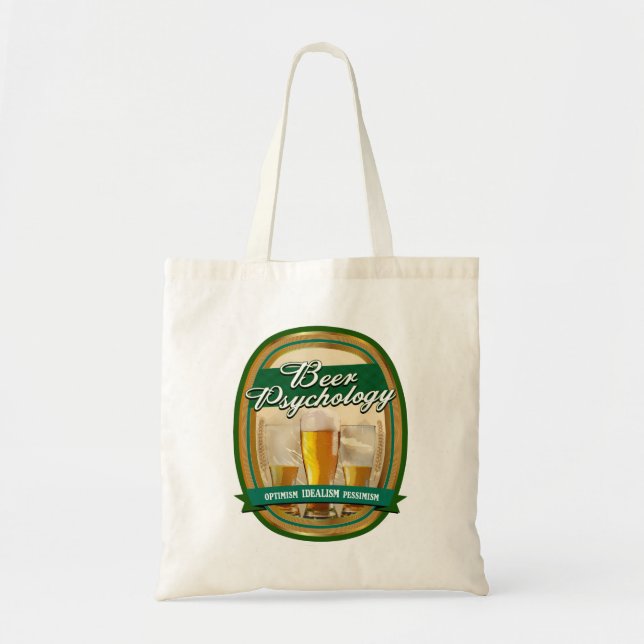 Beer Psychology Tote Bag (Front)