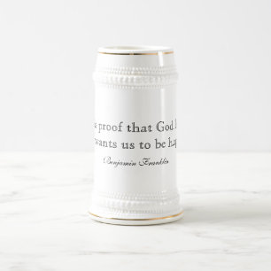 Beer Quote Stein
