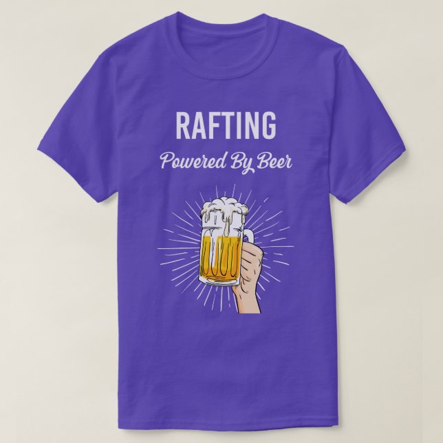 Beer Rafting  T-Shirt (Design Front)