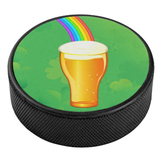Beer Rainbow Hockey Puck (3/4)