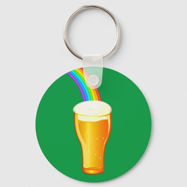 Beer Rainbow Key Ring (Front)