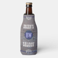 Beer Saloon Customisable Home Bar Rustic Wood