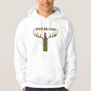 Beer Season Hunting Season Gift For Hunter Hoodie