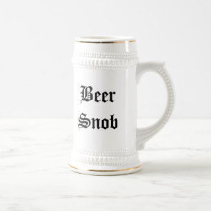 Beer Snob Beer Stein