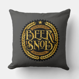 Beer Snob Cushion