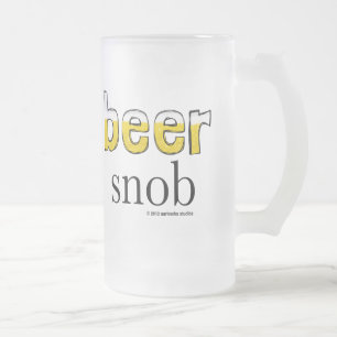 Beer Snob Frosty Mug