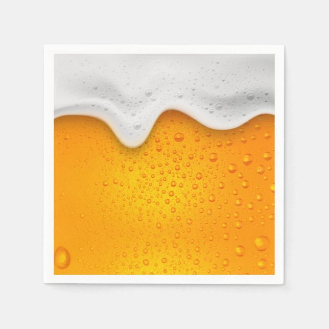 Beer Square Paper napkin (Front)