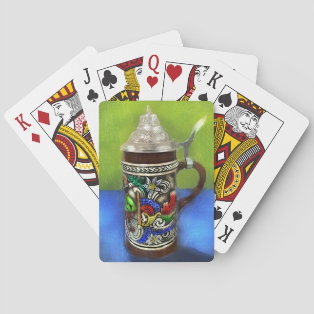 Beer Stein Classic Playing Cards (Back)