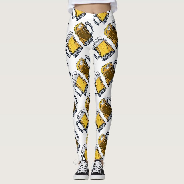 Beer Steins Leggings (Front)