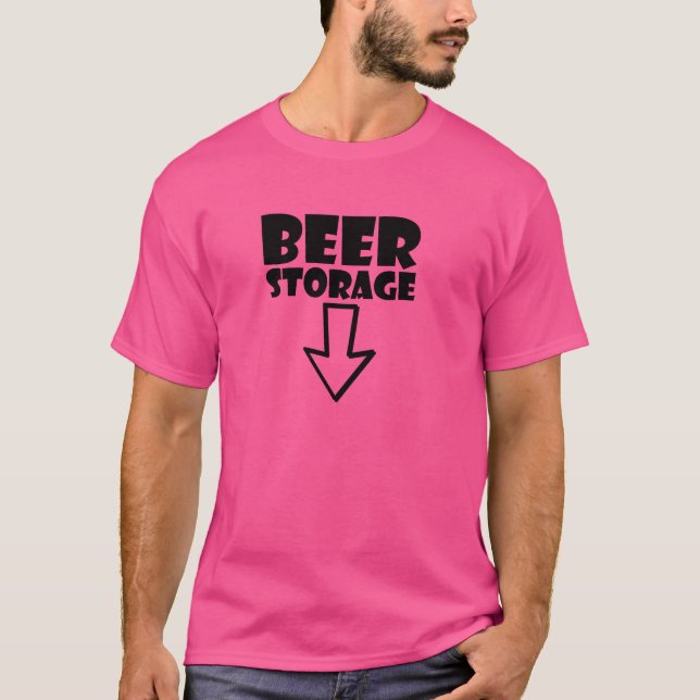 Beer Storage T-Shirt (Front)