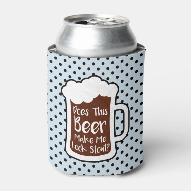 Beer Stout Can Cooler (Can Front)