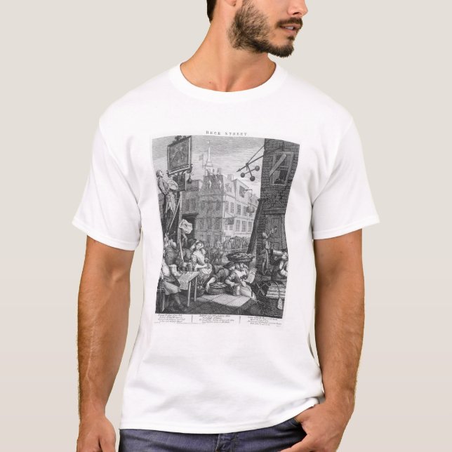 Beer Street, 1751 T-Shirt (Front)