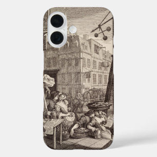 Beer Street by  William Hogarth iPhone 16 Case