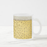 Beer Suds Bubbles Frosted Glass Mug<br><div class="desc">Beer Suds Bubbles Frosted Glass Mug Frosty</div>