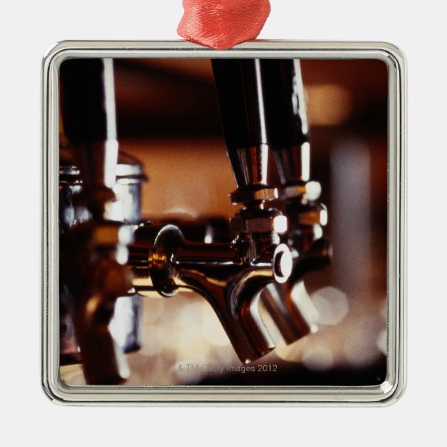 Beer Taps Metal Tree Decoration (Front)