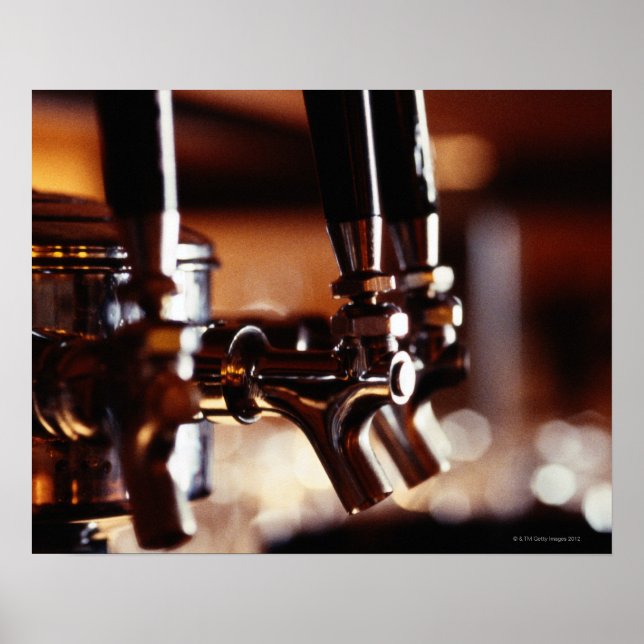 Beer Taps Poster (Front)