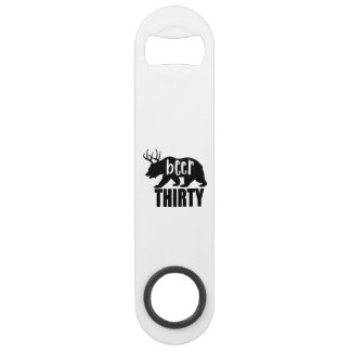Beer Thirty Stainless Steel Bottle Opener