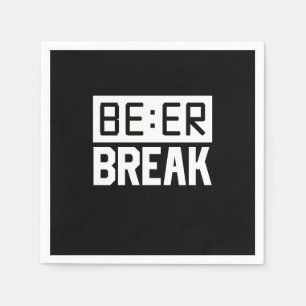 Beer Time Break Napkin