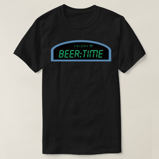 Beer time Friday T-Shirt (Design Front)