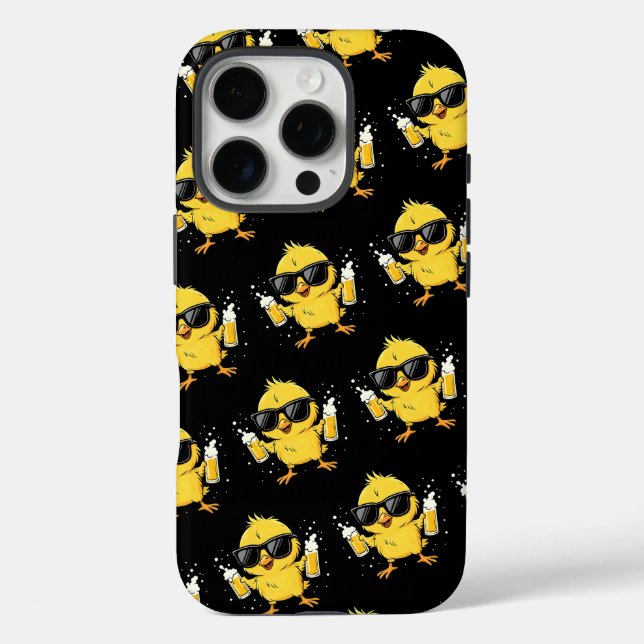 Beer Time Madafakas Funny Meme Duck Goose Retro Case-Mate iPhone Case (Back)