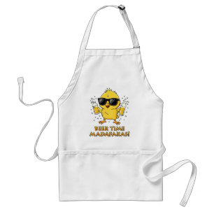 Beer Time Madafakas Funny Meme Duck Goose Retro Standard Apron