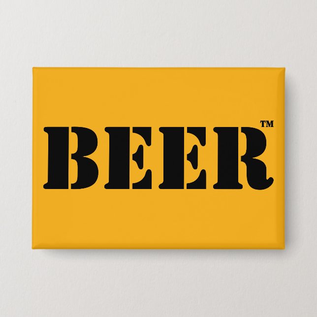 Beer Trademark Button (Front)
