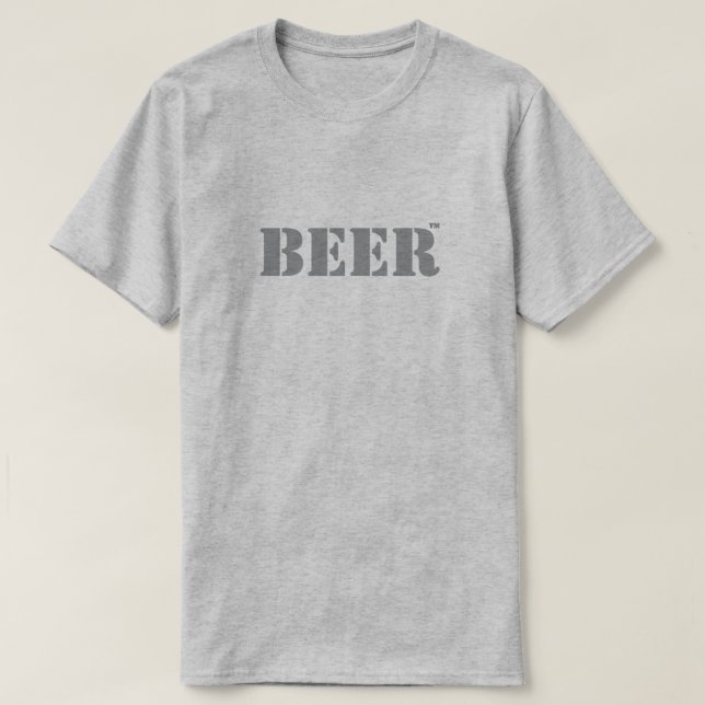 Beer Trademark T-Shirt (Design Front)