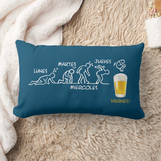 Beer-volution Lumbar Cushion (Blanket)