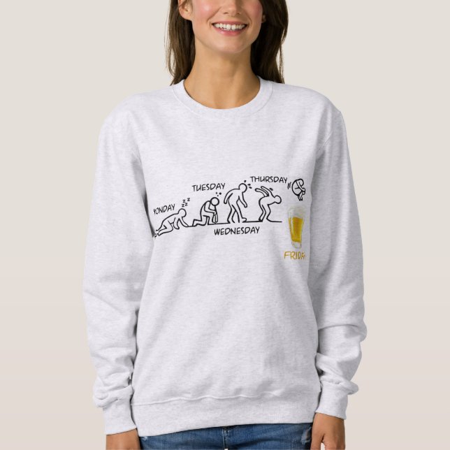 Beer-volution Sweatshirt (Front)