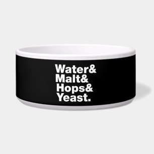 Beer = Water & Malt & Hops & Yeast.