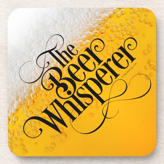 Beer Whisperer Beverage Coaster (Front)