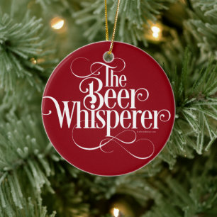 Beer Whisperer Ceramic Ornament