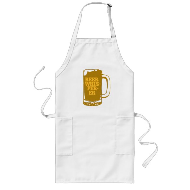 Beer Whisperer Mug Long Apron (Front)