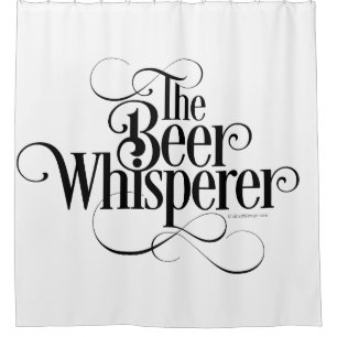 Beer Whisperer Shower Curtain