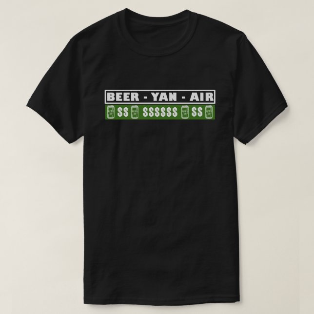 BEER - YAN - AIR T-Shirt (Design Front)