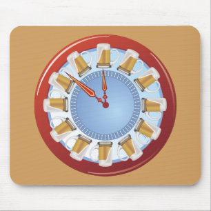 BEERS O' Clock Mouse Pad