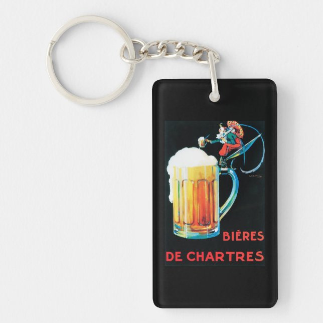 Beers of Chartres Promotional Poster Key Ring (Front)